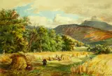 A. Stanley, Island of Arran, Watercolor