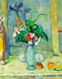 Paul Cézanne, The Blue Vase, THE BLUE VASE, oil on canvas