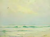 William T. Amsden, The Sea at Dawn, Oil on canvas