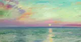 John Hawkins, The Awakening of Aurora, Oil on paper