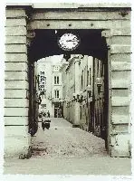 Brian Mason, The Clock, Color lithograph