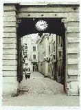 Brian Mason, The Clock, Color lithograph