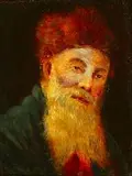Russian School, Portrait of an Old Man, Oil on canvas