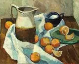 American School, Oranges and Pottery