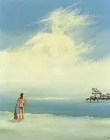 Richard Maitland, GROUP OF 6 PAINTINGS MAINLY DEPICTING BEACH SCENES, each signed, Oil on board. - Smallest: 10 in. x 8 in