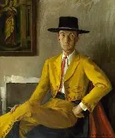 Christiane Marie Arnaut Meeker, The Spanish Don, Oil on canvas