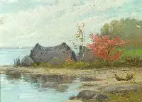 D.A. Fisher, Quiet Shore, Pastel
