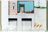 Gunther M. Riess, Open Wall Series, Watercolor and acrylic construction
