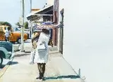Janet Lis, The White Wall, Watercolor on paper - The first, 18 in. x 24 ; the second, 7 3/4 x 15 3/4 in