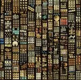 Frank Kulesa, Urban Patterns, Acrylic on masonite