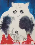 The Lawyer by Salvador Dalí, Color offset lithograph, sold Dec 2004