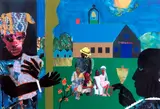 Romare Bearden, School Bell Time