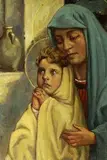 Continental School, Madonna and Child