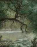 Marcus Sutton Parmelee, Everglades, Pastel