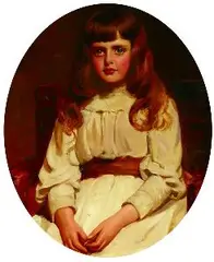 Emily L. Hayward, Francesca, Oil on canvas. - Oval: 30 in. x 25 in