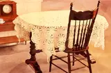 Judy D. Treman, Lace Tablecloth, Watercolor