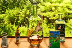 Nancy Hagin, Whiskey Summer #2, Watercolor