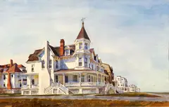 Nicholas Solovioff, Cape May, Watercolor