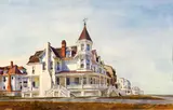 Nicholas Solovioff, Cape May, Watercolor
