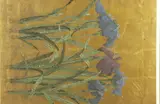 K. Sigiura, Hana ayame (iris flower), color woodcut, Hana ayame (iris flower), color woodcut, pencil signed, sealed, numbered 42/50