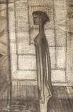 Nude in Profile by Juan Soriano, Watercolor and ink on paper, offered Dec 2004