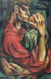 Leonard Flettrich, Parent and Child, Oil on canvas