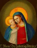 Austrian School, Madonna and Child