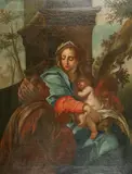 Italian School, The Virgin and Child with Saint Anne and the Young Saint John the Baptist