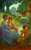 James Eadie Reid, Pan'S Song, Oil on canvas