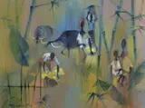 Romeo Tabuena, Women Harvesting