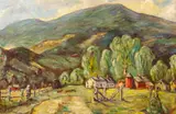 Adolf Dehn, Cows on a Farm