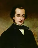British School, PORTRAIT OF A GENTLEMAN, illegible monogram lower right