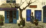 Manes Lichtenberg, Cadeques, Oil on canvas