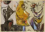 Seong Moy, Spring Song, Color woodcut