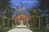 Jim Collins, Governor'S Palace, Watercolor