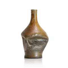 Robert Wallace Martin, Salt-glazed stoneware bottle, c.1880