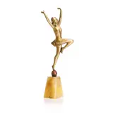 Josef Lorenzl, Cold-painted Art Deco spelter figurine