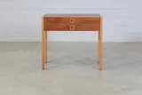 Robert Heritage, Yew wood 'Dorrington' side table, 1960s