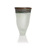 Anna Dickinson, 1983, a studio glass vase