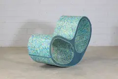 Isabelle Moore, 'Prototype Amoeba Rocking Chair', 1995, recycled HDPE plastic and plywood