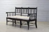 Philip Webb, Ebonised 'Sussex' three-seater settee