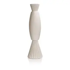 'Alchemilla' vase by Alessandro Mendini, 1993, the ovoid porcelain body with a flared neck raised on a jagged tapering foot, sold Jul 2024