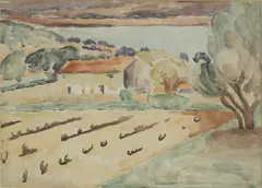 Vanessa Bell, Untitled, 1921, watercolour 44 x 66cm