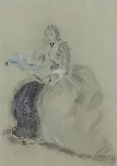 Untitled by Oliver Messel, 1946, 1946 watercolour and gouache, sold Jul 2024