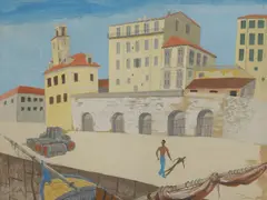 Frederick Kenneth Crooke, Untitled, gouache 56 x 41cm