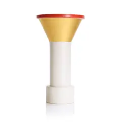 'Tosca' by Ettore Sottsass, 1996, a painted stoneware vase, sold Jul 2024