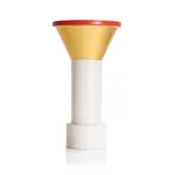 'Tosca' by Ettore Sottsass, 1996, a painted stoneware vase, sold Jul 2024