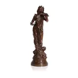 Jean Garnier, Patinated bronze figure emblematic of music