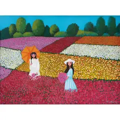 Trinidad Osorio, Tulipanes, Giclée sobre tela 2 / 10