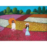 Tulipanes by Trinidad Osorio, Giclée sobre tela 2 / 10, sold Jul 2024